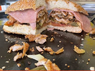 Torta de Jamón (Telera 21 Cm)
