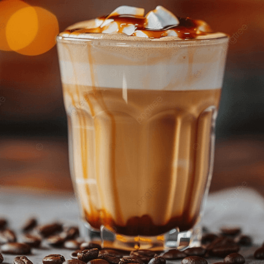 Caramelo Macchiato Helado