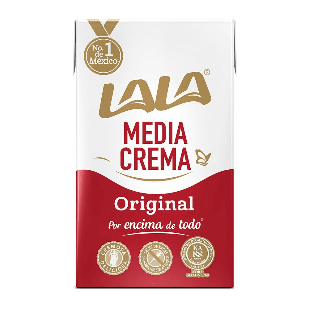 Media Crema Lala Cajita 250ml