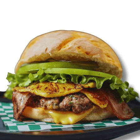 Hamburguesa Hawai🍍