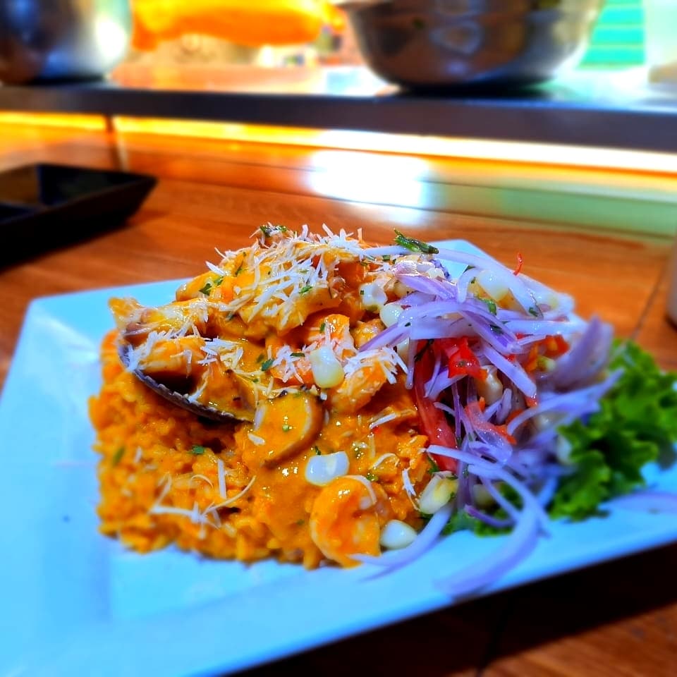 Arroz con Mariscos Arrisotado