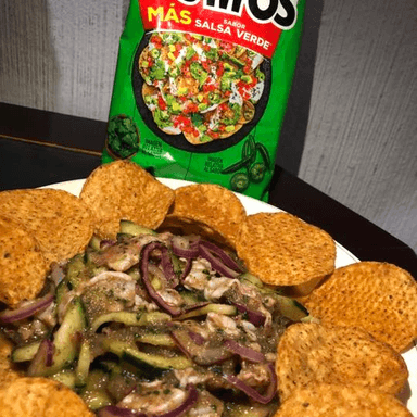 Tostiaguachile Verde