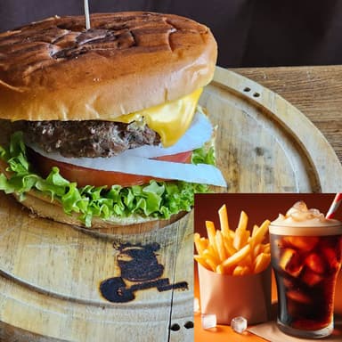 Combo Cheese Burger