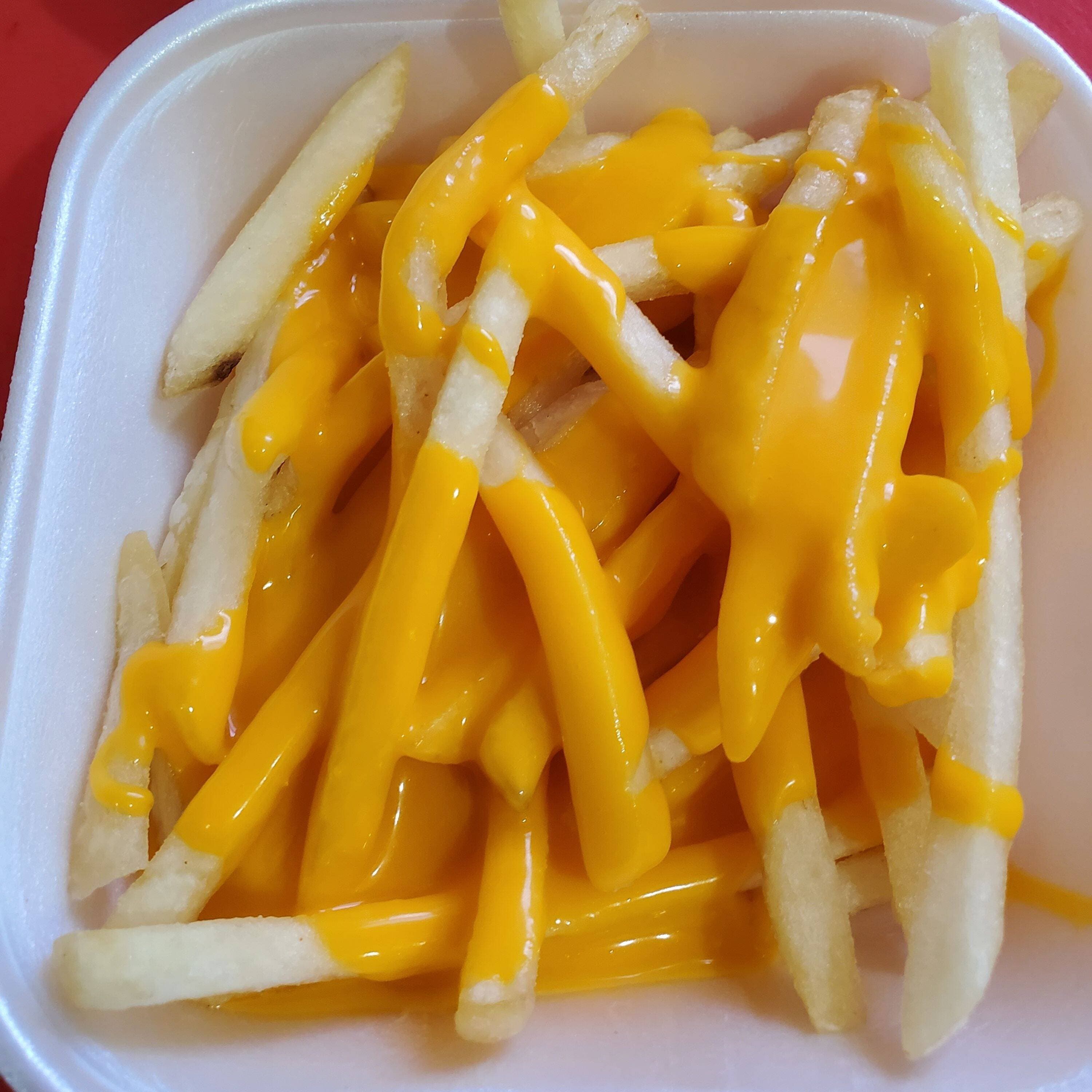 Papas con queso