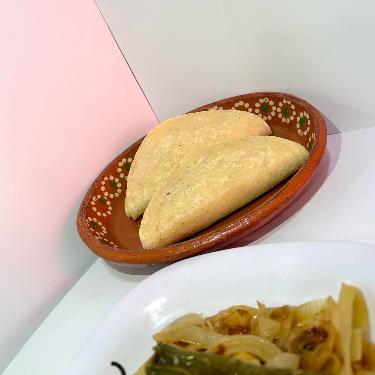 Taco barbacoa blanco