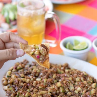 Ceviche de Camarón Seco