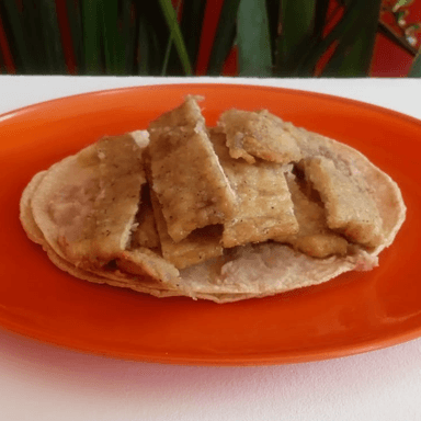 TACO MILANESA DE POLLO