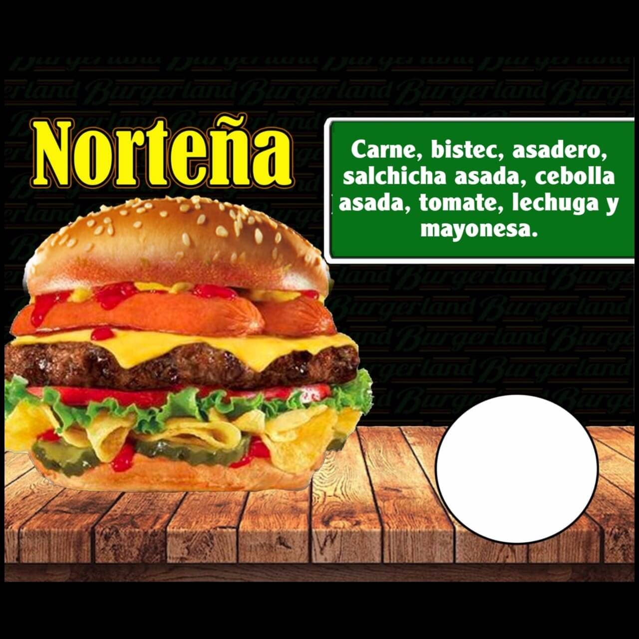 Hamburguesa Norteña