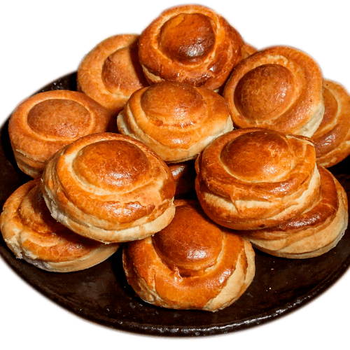 4 Bisquets con Mermelada