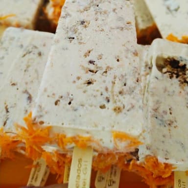 Paleta de Pastel de Zanahoria