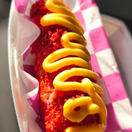 Banderilla Coreana Salchicha Flaming Hot