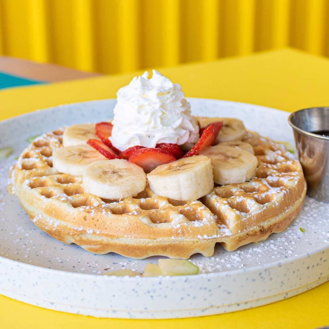 Waffle de Frutas