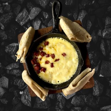 Chistorra con queso