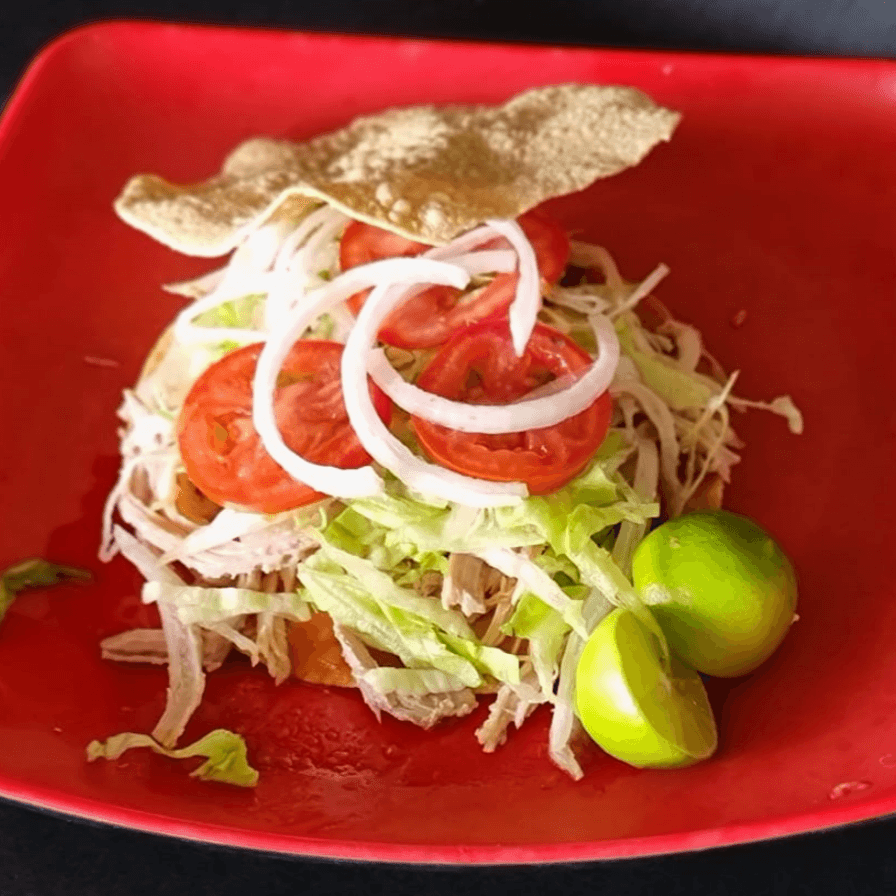 Tostada Chica de Trompa