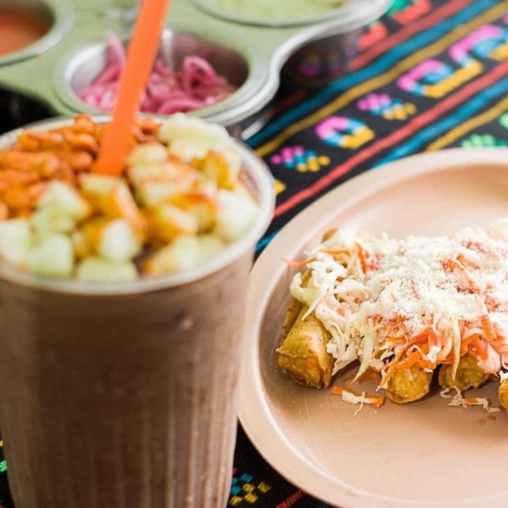 Taco Dorado de Champiñon