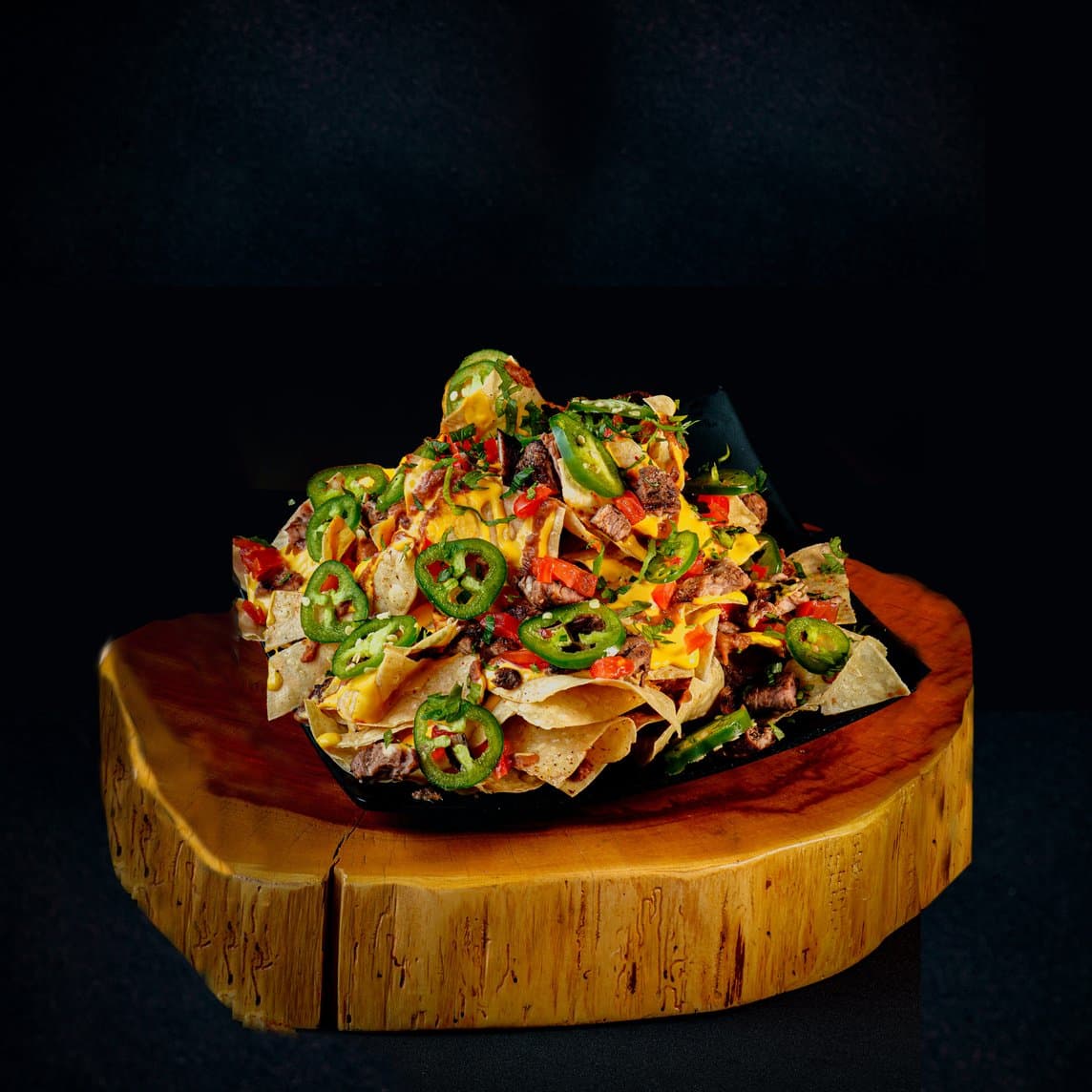 Dog Nachos Arrachera