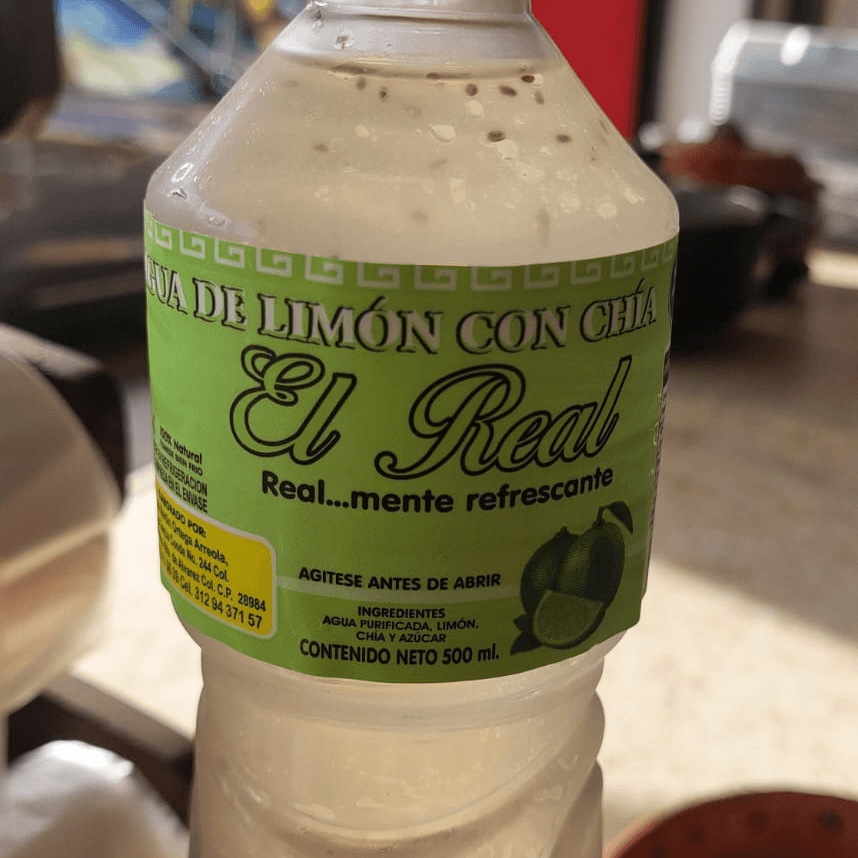 Agua de Limón con Chía