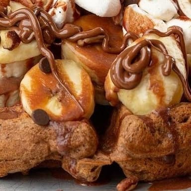 Combo 2 Waffle de Banano con Avena