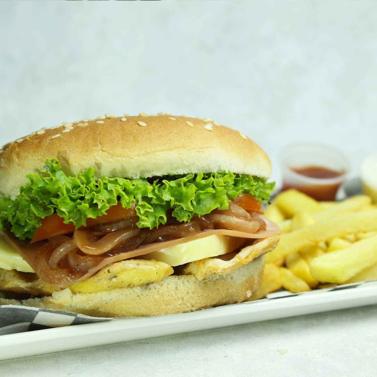 Hamburguesa de Pollo