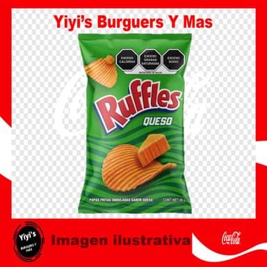 Sabritas Ruffles 48g (sabores a Disponibilidad)