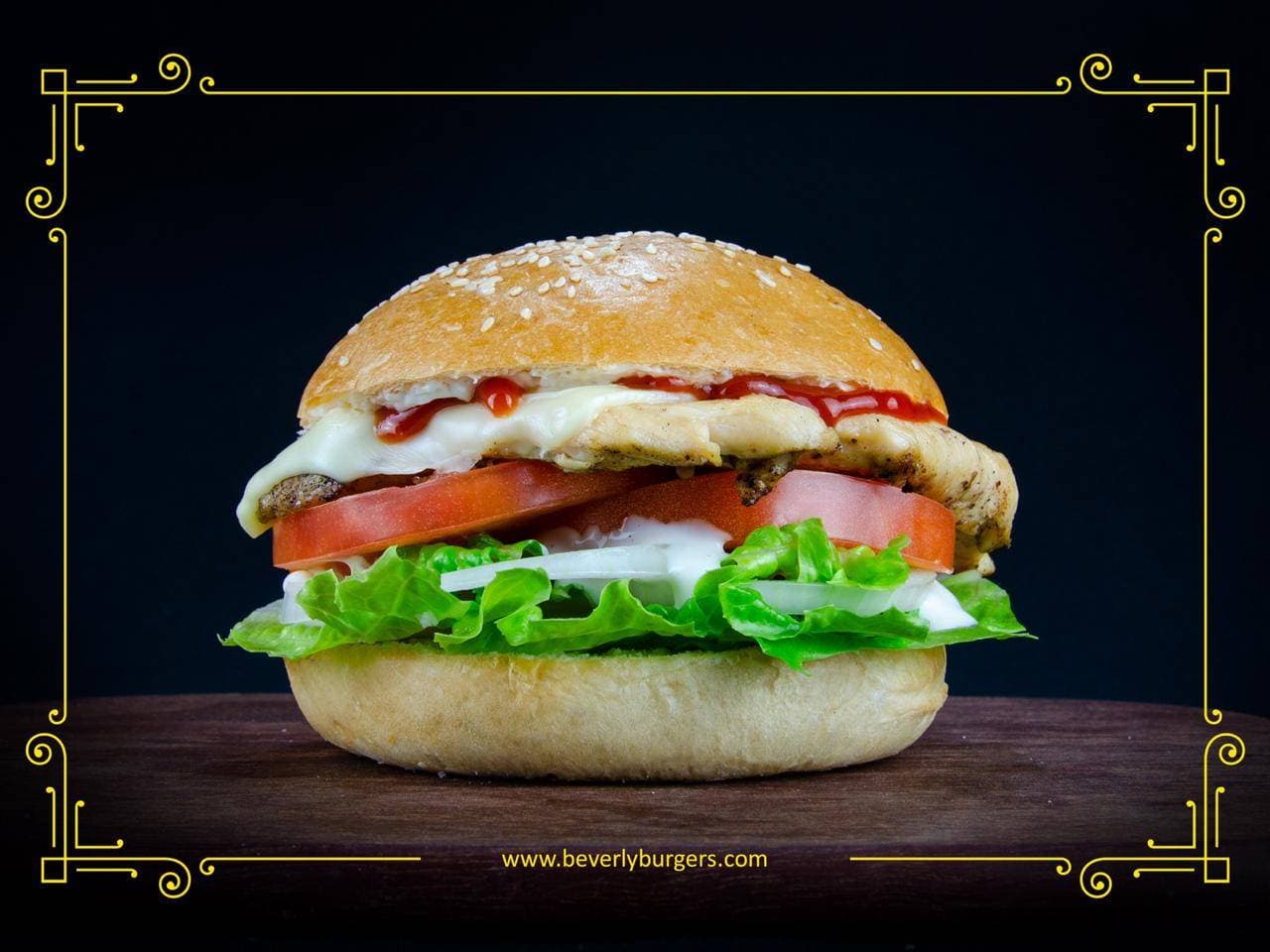 Hamburguesa Sencilla de Filete
