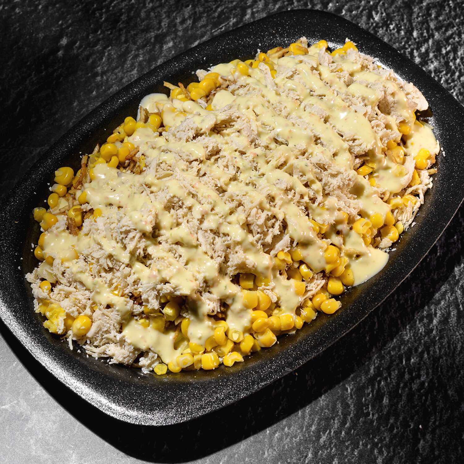 Mazorca Americana Desg con Pollo Desmenuzado