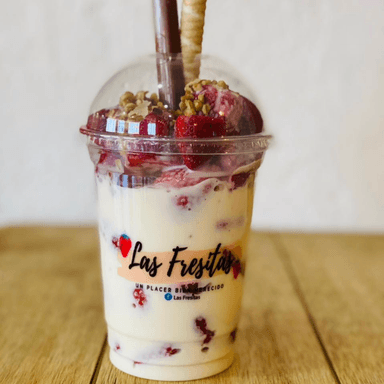 Fresas con crema especial