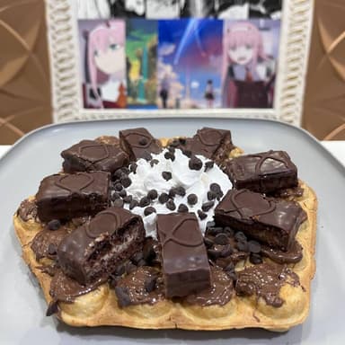 Waffle de Kinder Delice