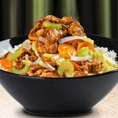 Bowl - Pollo en Salsa de Ostión con Verduras