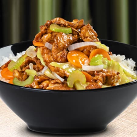 Bowl - Pollo en Salsa de Ostión con Verduras