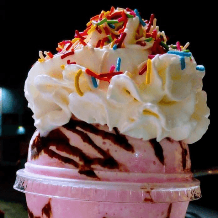 Malteada de Fresa