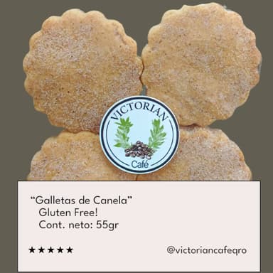 GALLETAS DE CANELA GLUTEN FREE