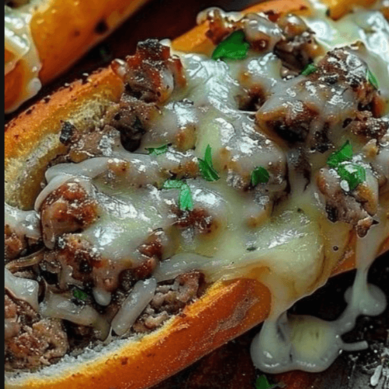 Molletes de Bistec