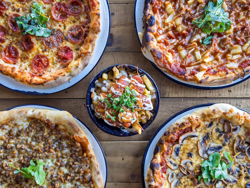 El Gallo Negro pizzas a la leña