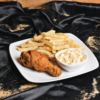 Plato con presa apanada.
