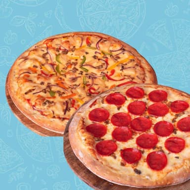 2 Pizzas Grandes