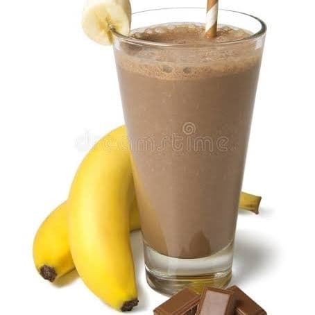 Licuado de Chocomilk con Plátano