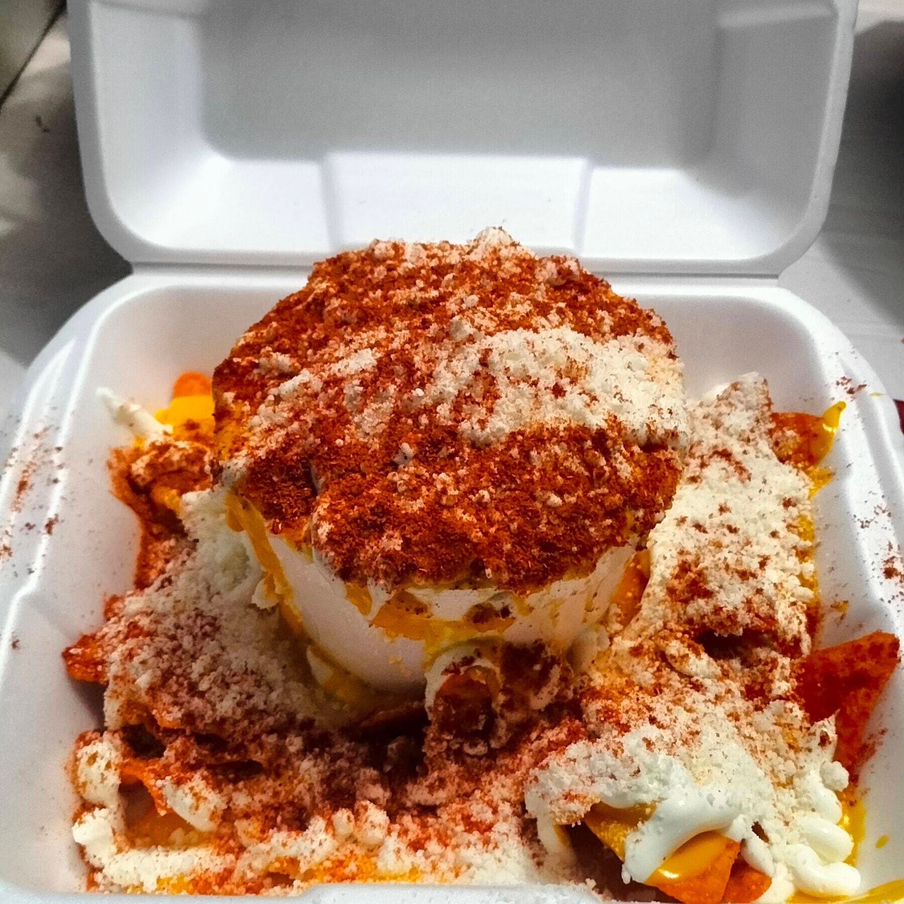 Elote chorreado sencillo