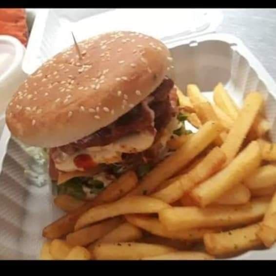 Hamburguesa con Filet de Pollo