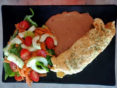 Omelette con Jamón