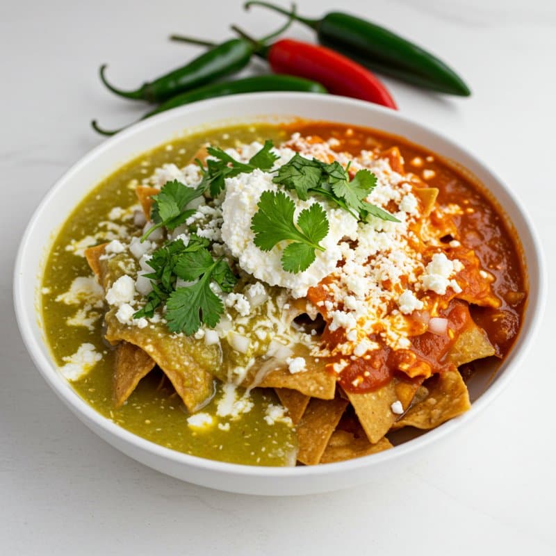 Chilaquiles Divorciados