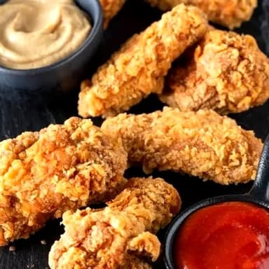 Tirokies de Pechuga de Pollo (5 Tiras)