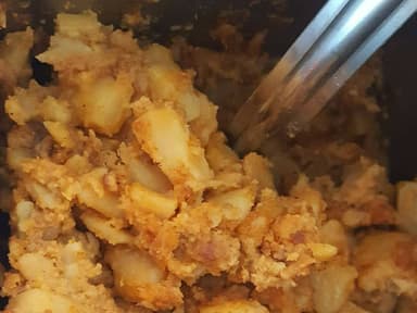 Taco de Papas con Chorizo