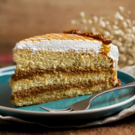 Porción Torta de Manjar