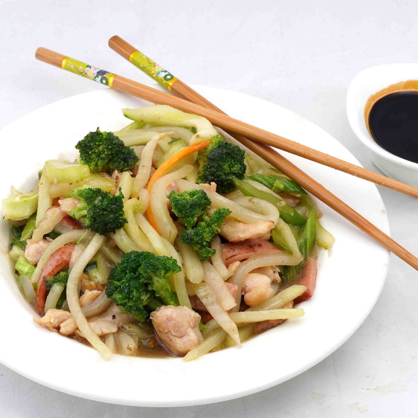 Chop suey Vegetales sin carne.