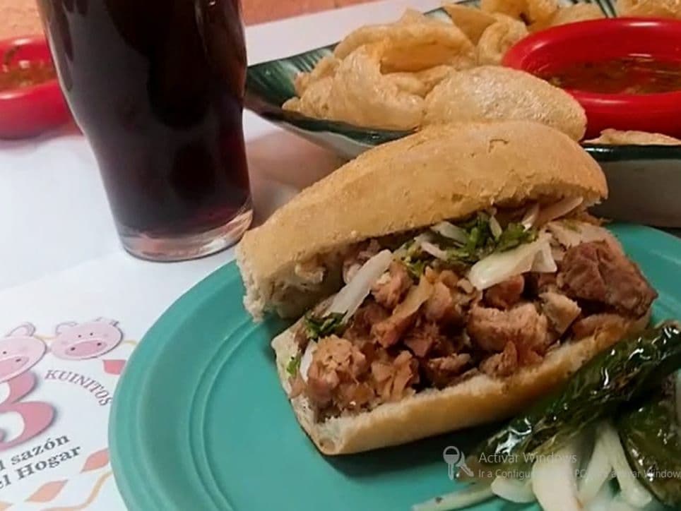 Torta de Carnitas Preparada