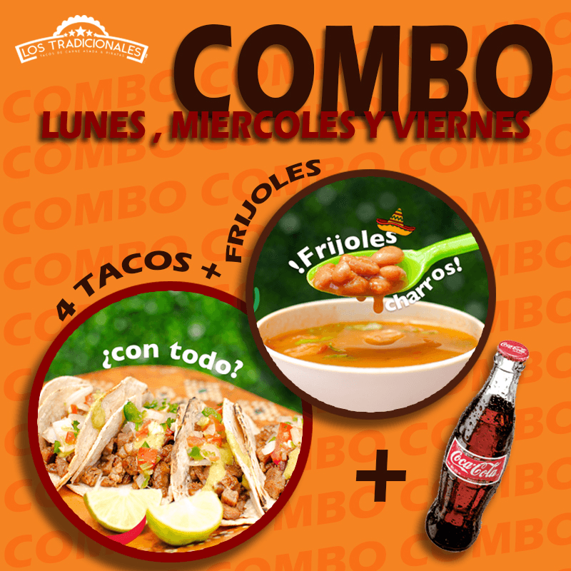 Combo Lunes, Miercoles y Viernes