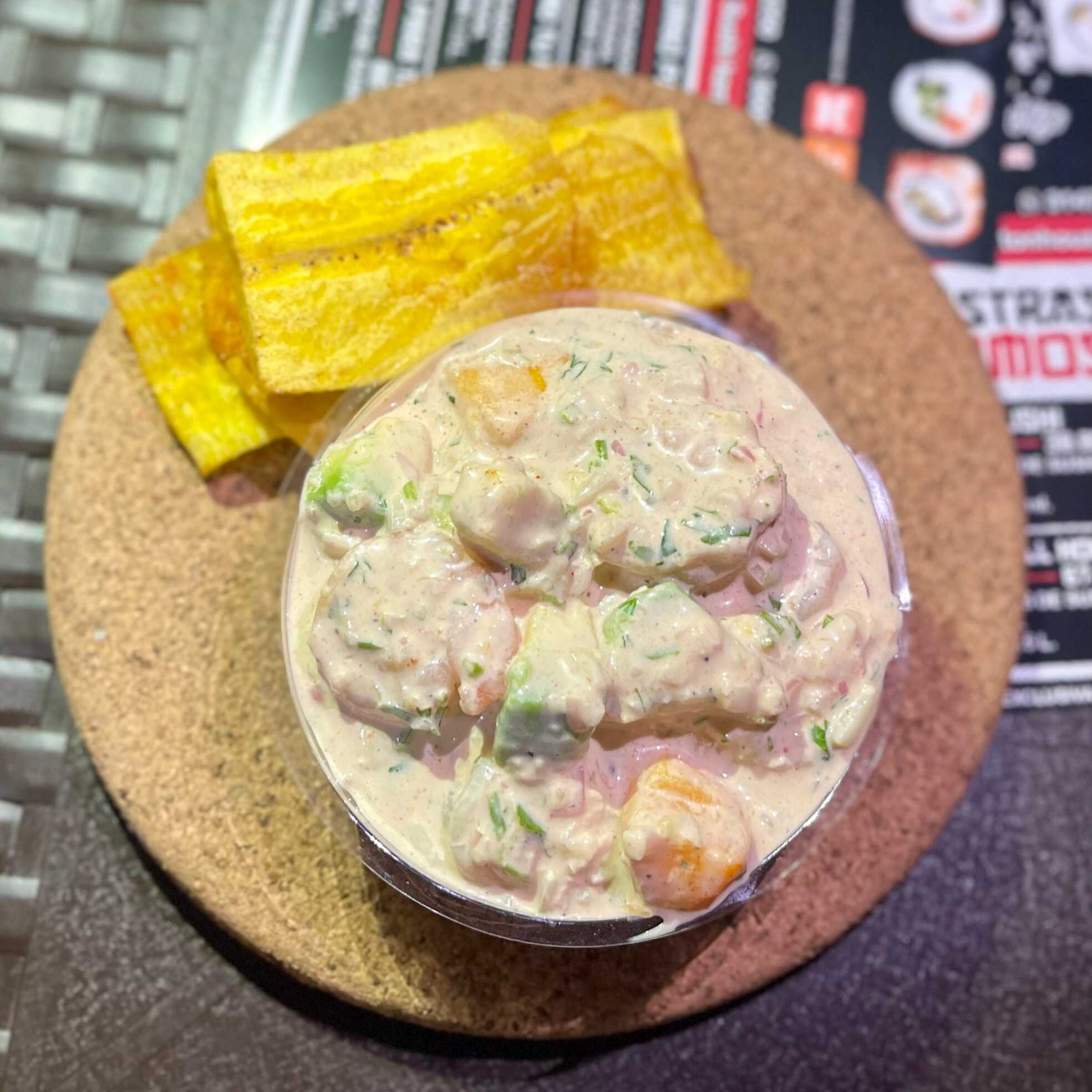 Cóctel de Camarones y Basa