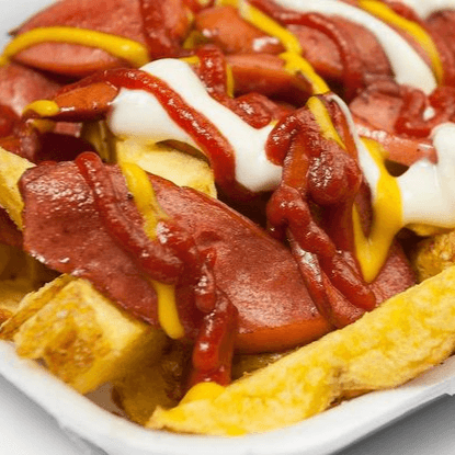 Papas a la francesa y Sanchipulpo GRANDE