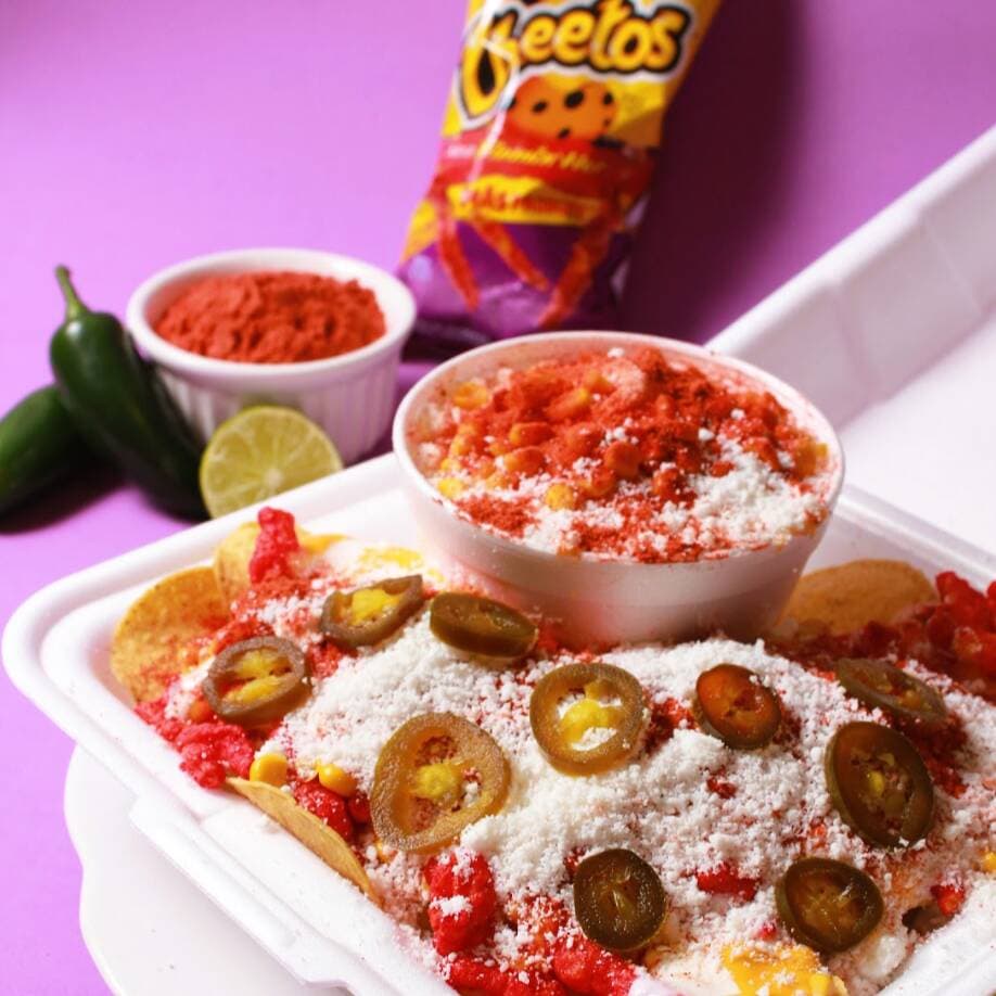 Elote de Medio Chorreado